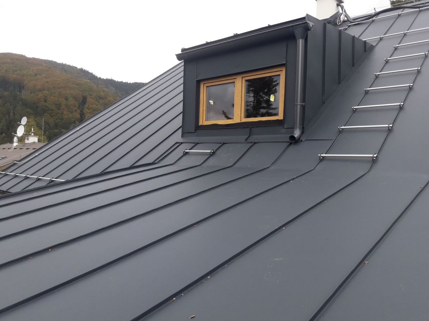 Klampiarske pr&aacute;ce na streche